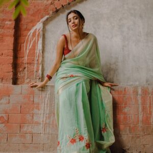 Dotted sarees
