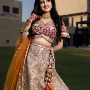 Womens traditional dress lehenga